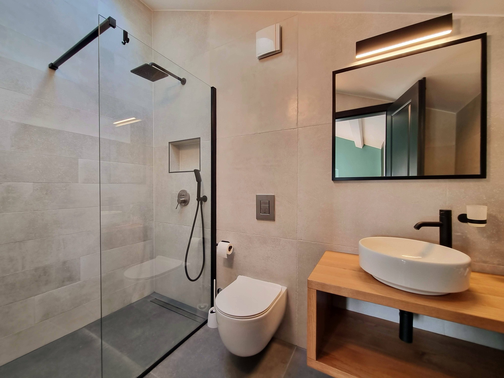 Bathroom 4 — bath and shower